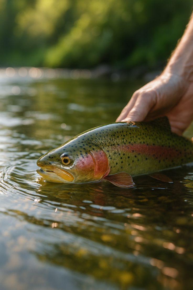 La saison continue à l&rsquo;étang Arc-en-Ciel ! Lâcher de truites le 26 septembre ! Réservé à la pêche à la mouche fouettée.
